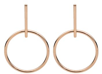 QUDO Ohrringe Arezzo Edelstahl (rosegold)