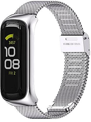 MIJOBS Correa compatible con Samsung Galaxy Fit 2 SM-R220 Band para mujeres y hombres, correas deportivas de repuesto accesorios de pulsera para Samsung Galaxy Fit2 (Astilla)