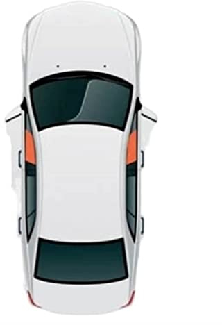 Sonnenschutz Auto Zubehör Sonnenschutz Für Tesla Für Model 3 2022 Auto Seitenfenster Sonnenschutz Jalousie Beschattungsnetz Front Heckscheibe Autofenster Sonnenschutz (Farbe : 4 sides 2 triangel)