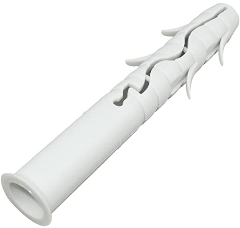 AERZETIX - C57881 - Set mit 10 universal-Schlagdübeln mit flügel Ø14x100 mm mit Kragen - aus Kunststoff/Nylon - für mauerwerk Befestigung in Beton ziegelstein Stein blockstein
