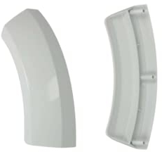 TUMBLE DRYER DOOR HANDLE FOR BOSCH SPL 27343 WHITE
