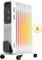 Brollux Ölradiator elektrisch 2000W EQ20 11 Heizrippen Elektroheizung mobiler Elektroheizkörper Heizgerät Ölradiator Thermostat Ölheizung