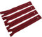 10 piezas 3# 7,5 cm-60 cm (3-24 pulgadas) cremallera de bobina de nailon cerrada adecuada para ropa 20 colores-vino tinto, 10 piezas, 40 cm