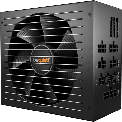 be quiet! Straight Power 12 1200 W Fuente de alimentacion, eficiencia 80 PLUS Platinum, ATX 3.0 totalmente compatible con GPU PCIe 5.0, ventilador Silent Wings de 135 mm prácticamente inaudible, BN339