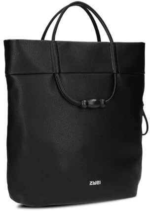 Zwei Damen Tote Bag Perla PE120 im Boho-Look 9 Liter Perlen-Verzierung geflochtener Makramee-Tragegurt + langer Schultergurt 3-in-1 Shopper, Einkaufstasche & große Umhängetasche