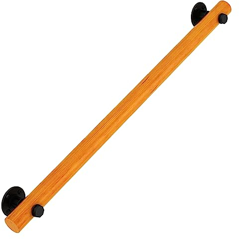 Gorssen Handlauf Holz Handlauf Geländer,Handläufe für Treppen, Treppengeländer Innen,Geländer aus Holz,Rutschfreier Haltegriff,Geeignet für Treppen,Wand,Flur,Badezimmer Handlauf