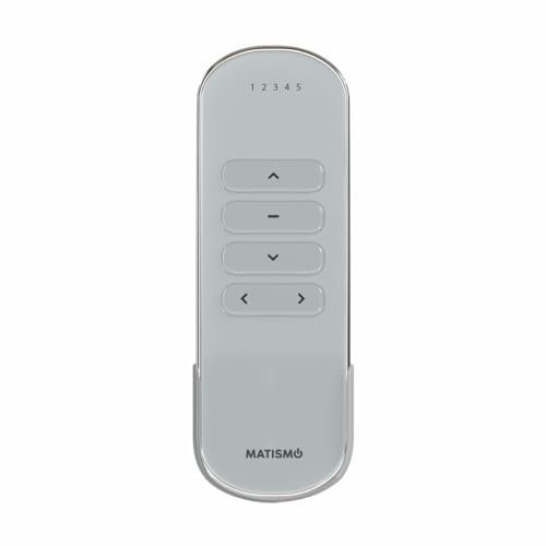 MATISMO Mando a distancia para motores de persiana ME18 - Compatible con motores MATISMO con radiofrecuencia (5 canales)