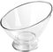 BAYORE Saladier diagonal en plastique incassable transparent pour fruits, riz, service