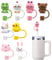 8 Pièces Couvercles de Paille Pour Tasse Stanley, 10mm Anti-Poussière et Anti-Fuite Embouts de Paille, Réutilisables Couvre Paille en Silicone, Accessoires pour Gobelet Stanley Quencher H2.0 40oz/30oz