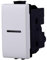 MODULI FRUTTI PRESE BIPASSO 10A 16A 230V INTERRUTTORI PULSANTI SCHUKO USB DIMMER SENSORI ANTENNA RETE COMPATIBILE CON BTICINO MATIX (1x, pulsante assiale)