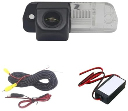 Rückfahrkamera Für Benz Für SLK Für Klasse R171 2004-2011 Backup-Rückfahrkamera Nachtsicht wasserdichte Parkkennzeichenkamera Rückfahrkamera Auto(Camera with Filters)