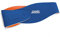 Zoggs Schwimm-Ohrband für Kinder, Blau/Orange, klein/mittel