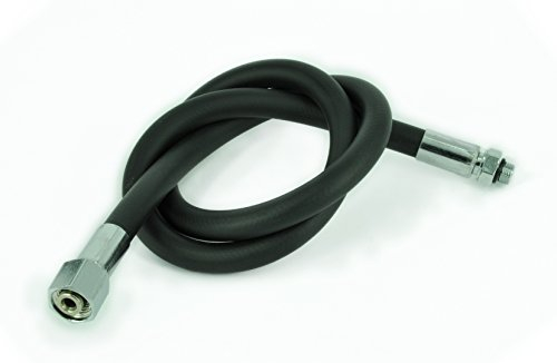 Best Divers AE0324, Frusta Standard/Gomma Erogatore, 56 cm, 9/16F, 3/8M, Nero