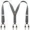 KANGDAI Hosenträger für Herren Breit Y Style 3.5 CM Mit Sehr 6 Starke Metall Clip Durable Elastic Verstellbare Hosenträger Geschenkbox für Herren und Damen