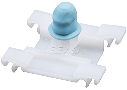 Rexka Door Moulding Clips for VW Audi 1H0-853-585-B Cabrio Golf Jetta (Pack of 15)