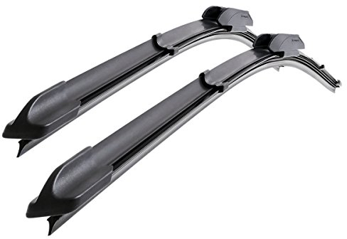 Mossa Vordere Scheibenwischer kompatibel mit Porsche Panamera 970 (03.2009-08.2013) - flache Wischerblätter