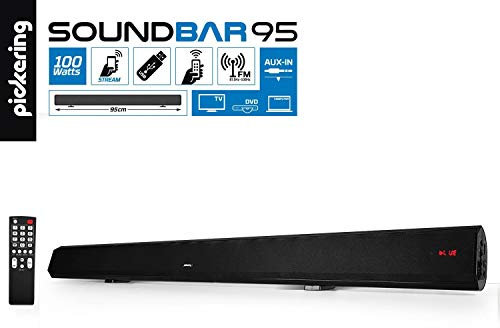 Pickering Barre de Son 95 cm USB/Bluetooth/Radio FM/AUX - 100W SoundBar95