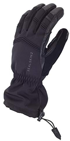 SealSkinz Unisex Extrem Kaltes Wetter Wasserdichter Stulpenhandschuh – Schwarz, L