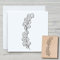 NEWSTAMPS Stempel Eukalyptus Motivstempel groß aus Holz & Gummi zum Karten basteln, Holzstempel, Blumen, Pflanzen, Floral, Wiese, Gräser, Scrapbook, Textilstempel, Deko, Kinder