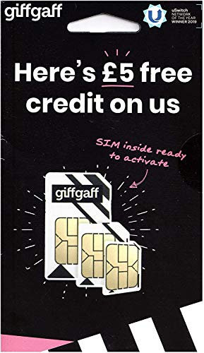 Giffgaff Nano/Micro/SIM standard. Top Tariffa offre chiamate illimitate, testi, dati - Just Pay As You Go - nessun contratto. Multi dimensioni