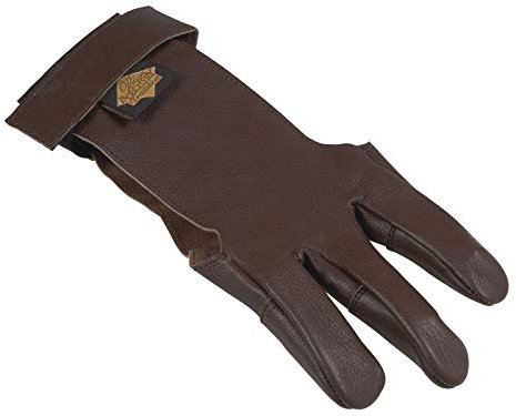 Big Tradition Schiesshandschuh Fingerschutz braun Gr. L