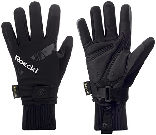 Roeckl Vaduz GTX Winter Fahrrad Handschuhe schwarz 2022: Größe: 9.5