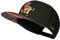 Cadency® Snapback Caps Herren und Damen, Einzigartig, Individuelle Themen Caps, Basecap gerader Schirm, Baseball Kappe, Damen, Unisex, Größenverstellbar, Cozy Winter, Olive