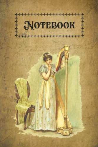Vintage Journalism Notebook Diary: Vintage Old Women Fashion Composition Notebook For Daily Journaling