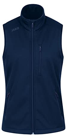 JAKO Damen Softshellweste Premium, Marine, 46