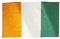 Drapeau Côte d'Ivoire Runesol, 91x152cm, 3ft x 5ft, 4 œillets, œillet en Laiton Dans Chaque Coin, Bannière Ivoirienne, Célébrations, Drapeaux de Qualité Supérieure, Imperméable, Intérieur, Extérieur