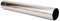 HEIBTENY Tubo de chimenea de 60 mm de diámetro para estufa, accesorio de chimenea de acero inoxidable plateado para estufa de leña, calentador de agua, camping (40 cm de largo)