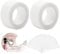 Fashion Tape Körper Doppelseitiges Klebeband, Transparent Fixierband Tape für BH Träger Kleid Damen Bekleidung Zubehör, 2 Rollen und Abroller(Transparent)