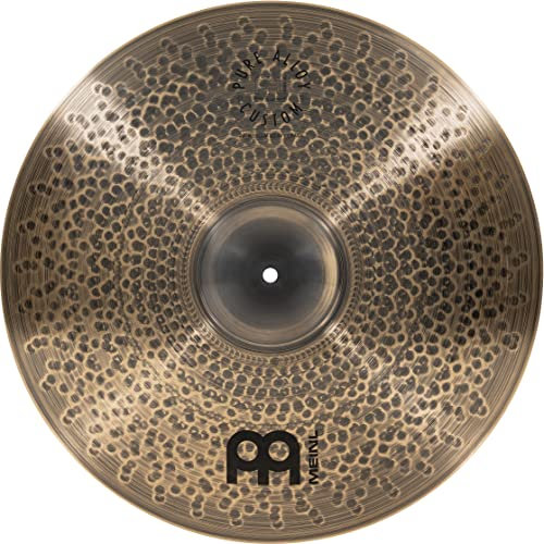Meinl Cymbals Pure Alloy Custom 50,8 cm Medium Heavy Crash — Rauchbronze/Brilliant Finish — Made in Germany