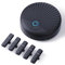 BALILA USB Conference Microphone Speaker, Computer Speakerphone with 5 Mics, 360° Omnidirectional Voice Pickup Condenser PC Laptop Microphones for VoIP Calls, Online Meeting, Zoom