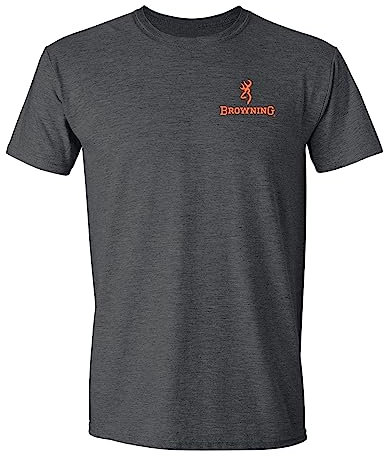 Browning Buckmark Herren-T-Shirt, Jagd und Outdoor, kurzärmelig, Grafik-T-Shirts., 3X-Groß