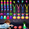 TOPJOWGA 12 Stück LED Leuchtspielzeug Partyartikel, 4 Helikopter Fliegen Spielzeug + 4 Jumping Spielzeug + 4 Leuchtender Kreisel, Glow in The Dark Party Mitgebsel Kindergeburtstag