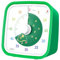 Yunbaoit Visueller Timer mit Schutzhülle, Dinosaurier-Scheiben 60-Minuten-Countdown-Timer für Kinder und Erwachsene, leises Time Management-Werkzeug(Grün Dinosaurier)