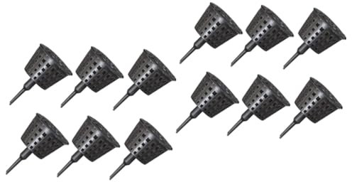 POPETPOP 40 Stk Düngerkörbe Mini-Pflanztöpfe Pflanzendünger Orchideendünger orchideen dünger Orchideentopf Pflanztopf Düngerbehälter Düngerhalter Anlage Düngerkiste Flugzeug Bonsai