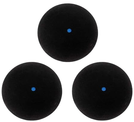 Peosaard Squash Ball37mm Squash Ball Fast Speed Sports Gummi High Elastic für Anfänger -Wettbewerbstraining, professionelle Spielerwettbewerbskürbis