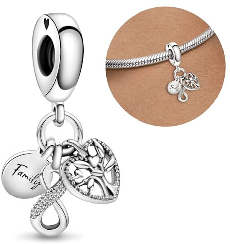 Purhole Charms Family Charm Anhänger me Charms Bettelarmband Armband Charm Silber 925 Anhänger für Armband