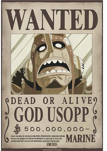 GB eye One Piece Wanted Usopp Wano - Póster (52 x 38 cm)