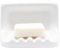 White Vintage Mounted Ceramic Soap Dish for Shower Wall,Retro Ceramic Soap Holder Porcelain Soap Dish Holder Tray for Home Bathtub Bathroom Sink Shower Wall Easy to Clean Keep Soap Dish Dry