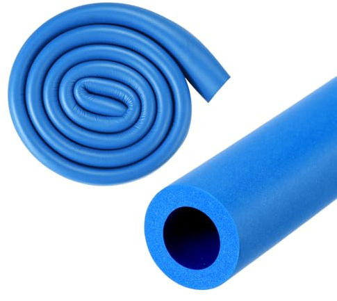 M METERXITY Pipe Insulation Tube, 22mm 7/8 ID 32mm OD 3.3Ft 1m Length, Soft Flexible Foam Tubing for Handle Grip Support/Guitar Stand/Roof Racks [Blue]