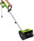 Spazzaneve elettrico 1200 W, motore in puro rame 3500 giri/min, neve con larghezza 30 cm, manico ad angolo regolabile 180°/distanza di lancio fino a 8 m/per casa, fabbrica, manutenzione stradale