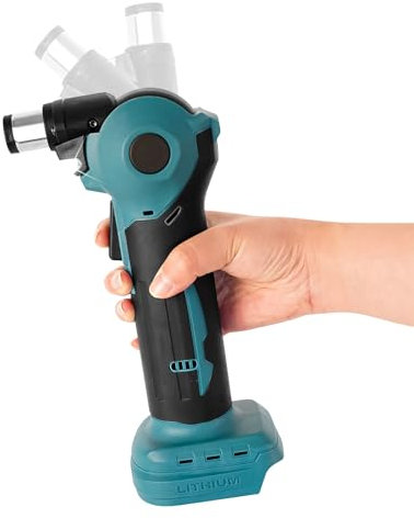 Martillo automático inalámbrico compatible con batería Makita de 18 V, martillo de clavos eléctrico con cabeza ajustable de 3 posiciones, pinza magnética para BL1830 BL1840 BL1850 BL1850B