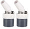 Robust PVC Drain Adapter for Washing Machines, Dishwashers with 40MM Pipe and Secure Gasket Installation