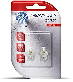 M-Tech lb904 W Blister 2 x LED B8.5D 24 V concave
