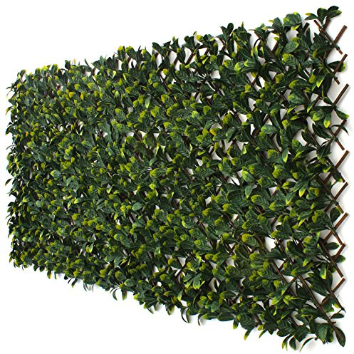 3rd Street Inn Artificial Greenery Bamboo Trellis for Privacy - 4 Pack