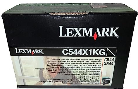 Lexmark C544X1KG - RET. PROGR. Toner CARTR. Black - C544, X544 Rückgabe-Tonerkassette Schwarz (ca. 6.000 Seiten) (13)