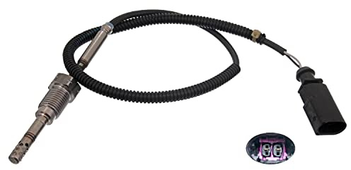 febi bilstein 49283 Abgastemperatursensor , 1 Stück | Kompatibel mit: VW MULTIVAN T5, TRANSPORTER T5 Bus, TRANSPORTER T5 Kasten, TRANSPORTER T5 Pritsche/Fahrgestell (7JD, 7JE, 7JL
